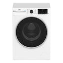 Beko 8 kg Washing Machine with SteamCure & Bluetooth BFLB8020W, Front View