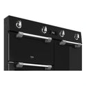 Beko BRC916IMB 90cm Black Induction Multi Door Freestanding Oven