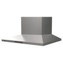 Beko 60cm Stainless Steel Canopy Rangehood (750m³/h) BRH60CX, Front View