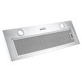 Beko 90cm Stainless Steel Under-Cupboard Rangehood BRH90UX, Front View
