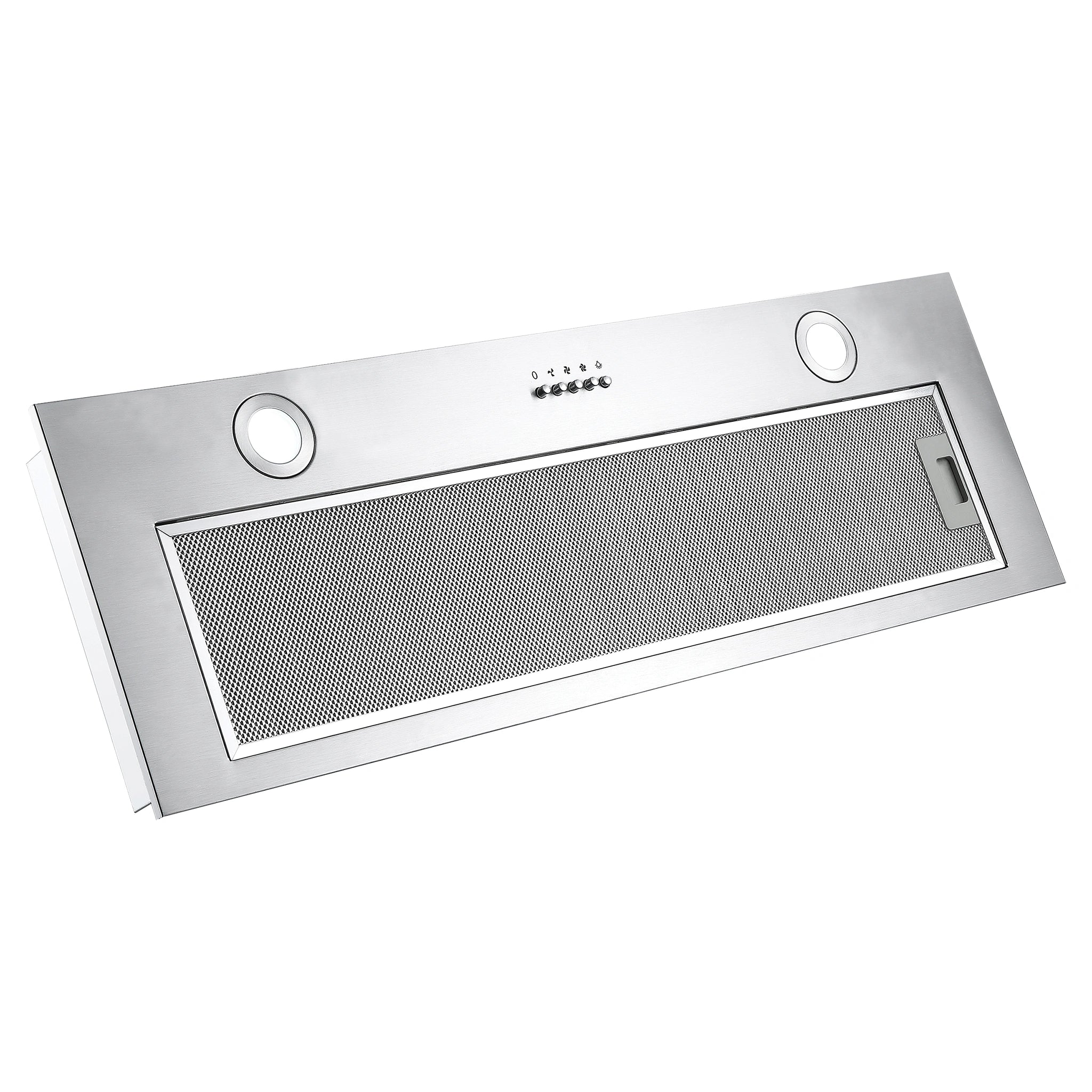 Beko 90cm Stainless Steel Under-Cupboard Rangehood BRH90UX, Front View