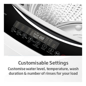 Beko 10kg White Automatic Top-Load Washing Machine BTL10W, Features