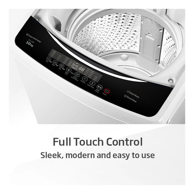 Beko 10kg White Automatic Top-Load Washing Machine BTL10W, Features