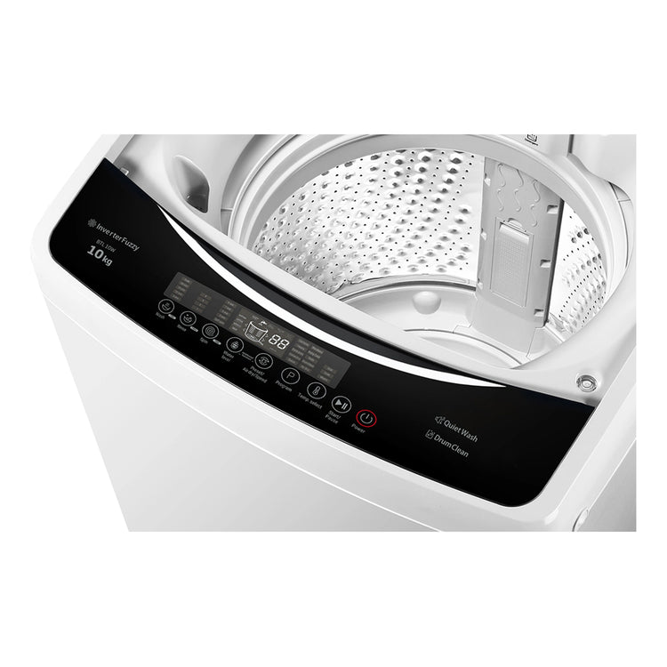 Beko 10kg White Automatic Top-Load Washing Machine BTL10W, Control Panel View