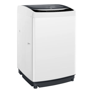 Beko 10kg White Automatic Top-Load Washing Machine BTL10W, Left Side View
