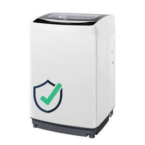 Beko 10kg White Automatic Top-Load Washing Machine BTL10W, Right Side View