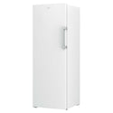 Beko 290L White Frost-Free Upright Freezer BVF290W, Left Side View