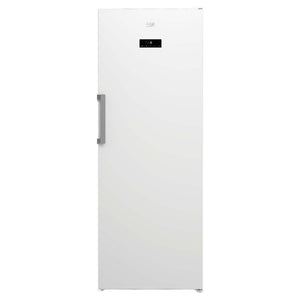 Beko 404L White Frost-Free Upright Freezer BVF404W, Front View