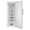 Beko 404L White Frost-Free Upright Freezer BVF404W, Open Door View