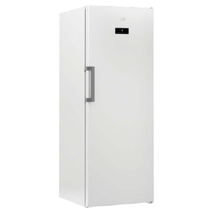 Beko 404L White Frost-Free Upright Freezer BVF404W, Right Side View