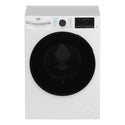 Beko 8kg/4kg Front Load Washer Dryer Combo with SteamCure® BWDB8420W, Front View