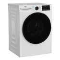 Beko 8kg/4kg Front Load Washer Dryer Combo with SteamCure® BWDB8420W, Left Side View