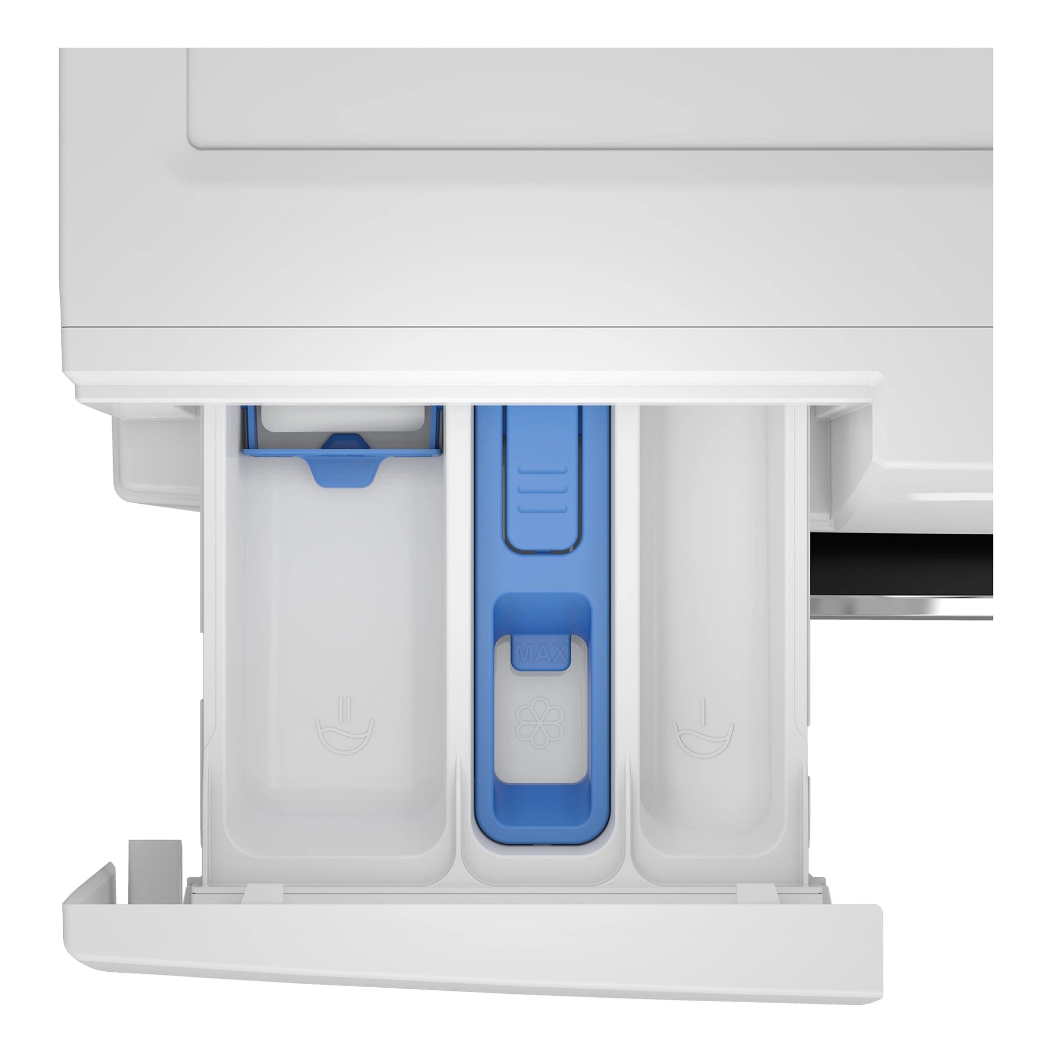 Beko Freestanding Washer Dryer (9 kg / 5 kg, 1400 rpm) BWDB9540W, Drawer Open