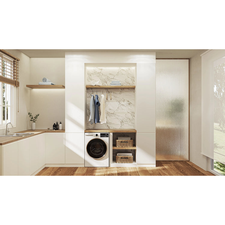 Beko Freestanding Washer Dryer (9 kg / 5 kg, 1400 rpm) BWDB9540W, Lifestyle 2