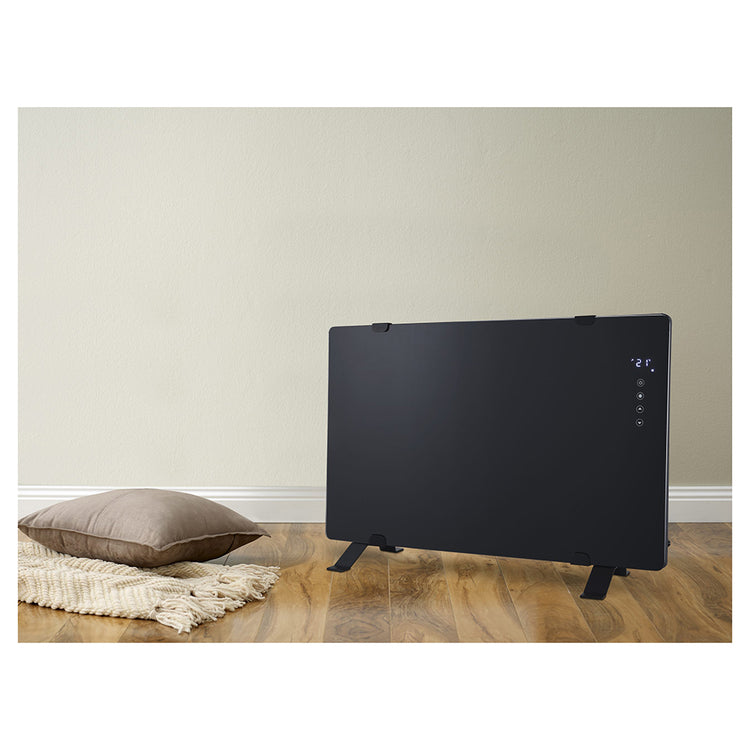 Rinnai BEPH10DTWF 1000 watts Black Glass Electric Panel Heater