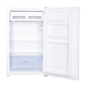 Heller 126L Bar Fridge White BFH126, Front view with door open
