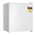 Heller BFH6 47L Mini Bar Fridge White, Front right view