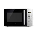Breville BMO120SIL Microwave Oven Silver, Front view