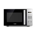 Breville BMO120SIL Microwave Oven Silver, Front view