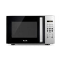 Breville BMO120SIL Microwave Oven Silver, Front view