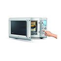 Breville BMO700BSS Quick Touch Crisp Microwave, Front view with door open