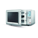 Breville BMO700BSS Quick Touch Crisp Microwave, Front right view with door open