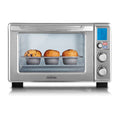 Sunbeam BT7100 22L Quick Start Oven, Front view with cup cakes inside the oven