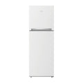 Beko BTM345W 345L Top Mount Fridge, Front view