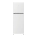 Beko BTM345W 345L Top Mount Fridge, Front view
