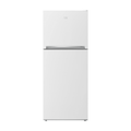 Beko BTM425W 424L Top Mount Fridge,  Front view