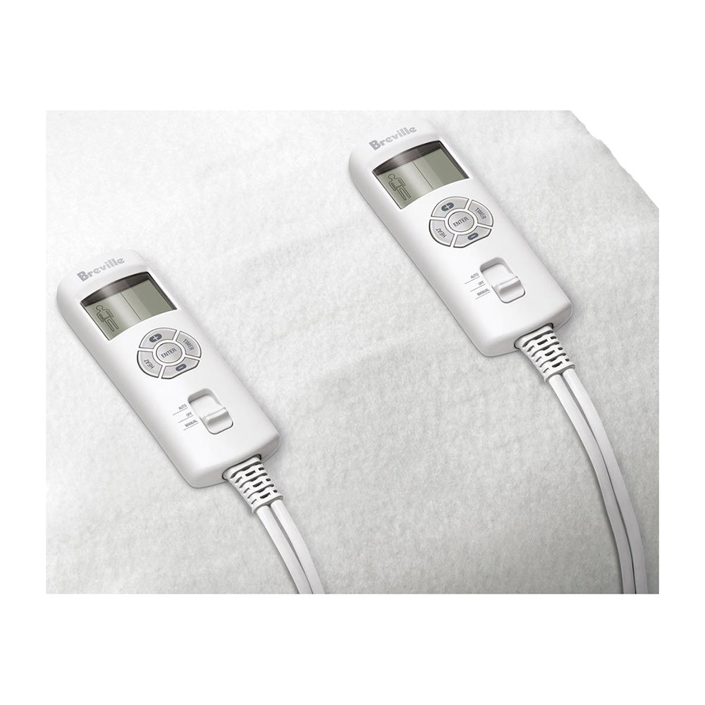 Breville BZB437WHT BodyZone Queen Fitted Electric Blanket