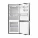 CHiQ 283L Bottom Mount Fridge Black CBM280NB, Front view with door open