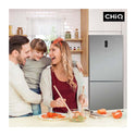 CHiQ CBM394NSS 396L Bottom Mount Fridge Stainless Steel