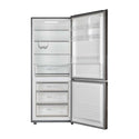 CHiQ 396L Bottom Mount Fridge CBM394NSS, Front view with door open