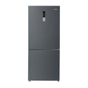 CHiQ 396L Bottom Mount Fridge Black Steel CBM395NBS, Front view