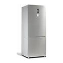 CHiQ 432L Bottom Mount Fridge Stainless Steel CBM431S, Front right view
