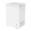 CHiQ 99L Hybrid Chest Freezer CCF099DW, Front left view