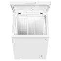 CHiQ CCF142WE 142L Hybrid Chest Freezer, Top view with door open