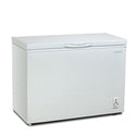 CHiQ 292L Chest Freezer White CCF292W, Front right view