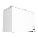 CHiQ CCF299WE 299L Hybrid Chest Freezer White, Front right view