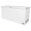 CHiQ CCF700WE 700L Hybrid Chest Freezer, Front left view