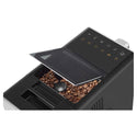 Beko CEG5331X Bean to Cup Automatic Espresso Machine with Milk Cup, Top view with coffee beans