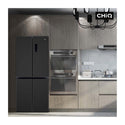 CHiQ CFD501NB 502L French Door Fridge Black