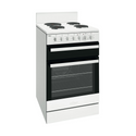 Chef CFE533WB 54CM Upright Freestanding Electric Oven White