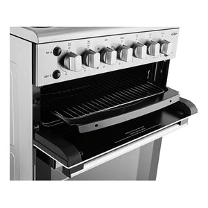 Chef 54cm Gas Fan Forced Stainless Steel Freestanding Oven CFG517SCH, Control Panel View