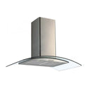 Inalto CH92G 90cm Curved Glass Rangehood, Front right view