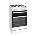Chef 54cm freestanding cooker, Conventional oven CFG503WCH, Side View