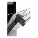 Chef 54cm Gas Fan Forced Stainless Steel Freestanding Oven CFG517SCH, Side View With Door Open