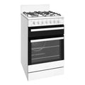 Chef 54cm Gas Fan Forced White Freestanding Oven CFG517WCH, Side View