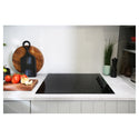 Chef 60cm 4 Zone Ceramic Cooktop CHC642BB, Counter Setup View